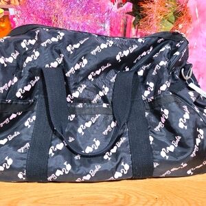 NEW! LARGE MATTEL BARBIE DUFFLE BAG/TOTE!